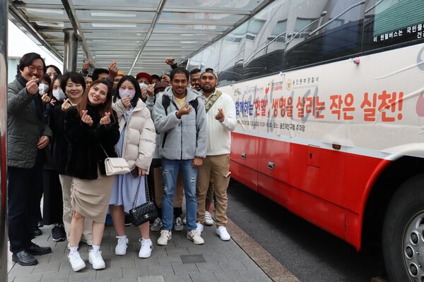 용인시외국인 헌혈행사. 사진=용인시외국인복지센터