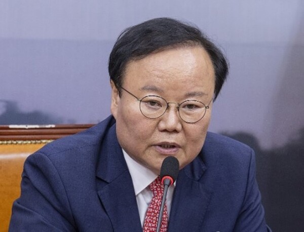 ▲국민의힘 김재원 최고위원이 27일 국회에서 열린 최고위원회의에서 발언하고 있다. 2025.8.27  사진=연합뉴스